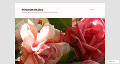 Desktop Screenshot of mirandasmsblog.com